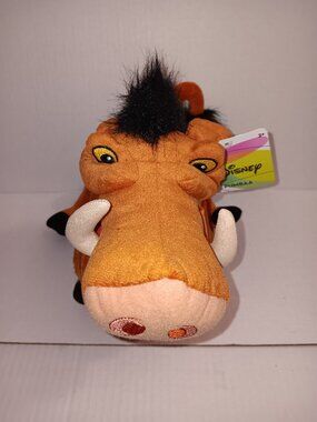 DISNEY PUMBAA LION KING STUFFED ANIMAL